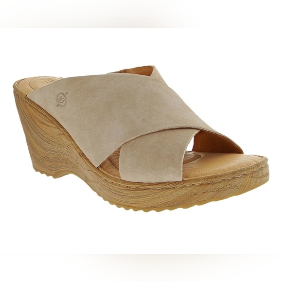 Born Nora Sandals suede Size 9 - Picture 1 of 6